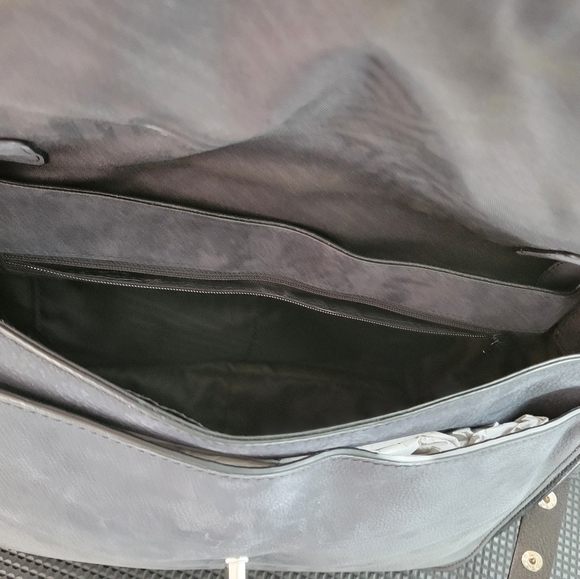 Rebecca Minkoff dark grey suede purse - Picture 5 of 9